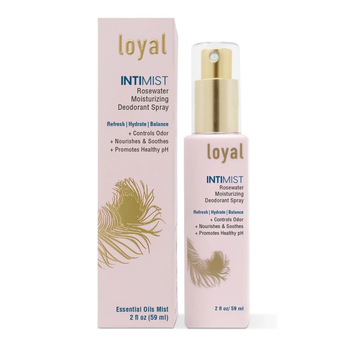 Intimist Rosewater Moisturizing Deodorant Spray