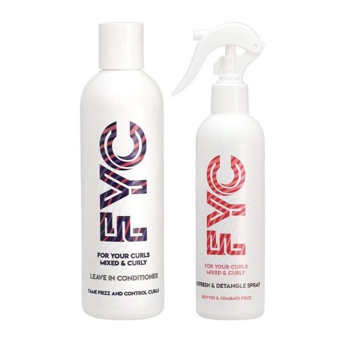 FYC Leave In Conditioner and Refresh & Detangle Spray for Curly Hair