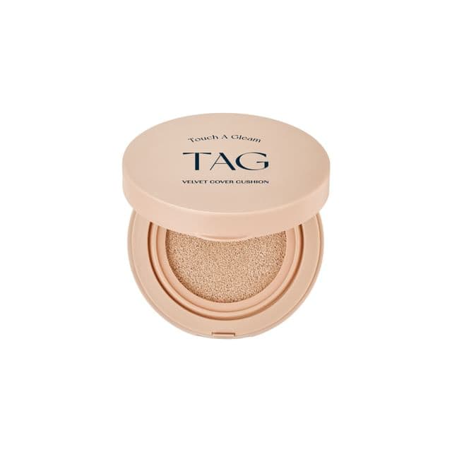 TAG Velvet Cover Cushion, #02 Nude Light
