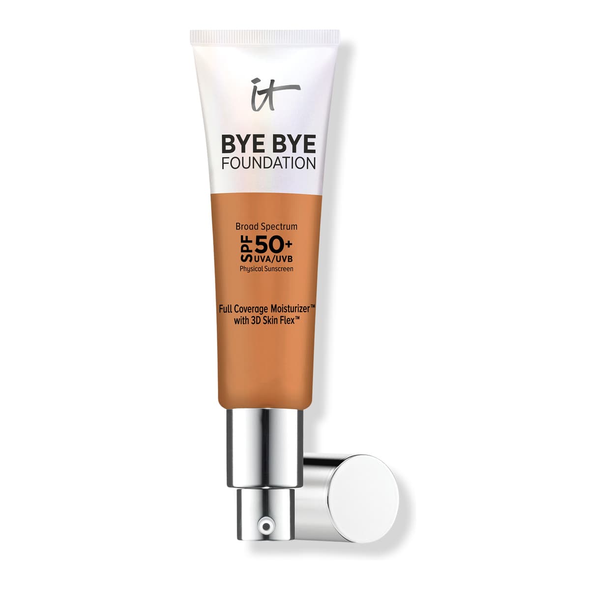 Bye Bye Foundation Full Coverage Moisturizer with SPF 50+, Tan