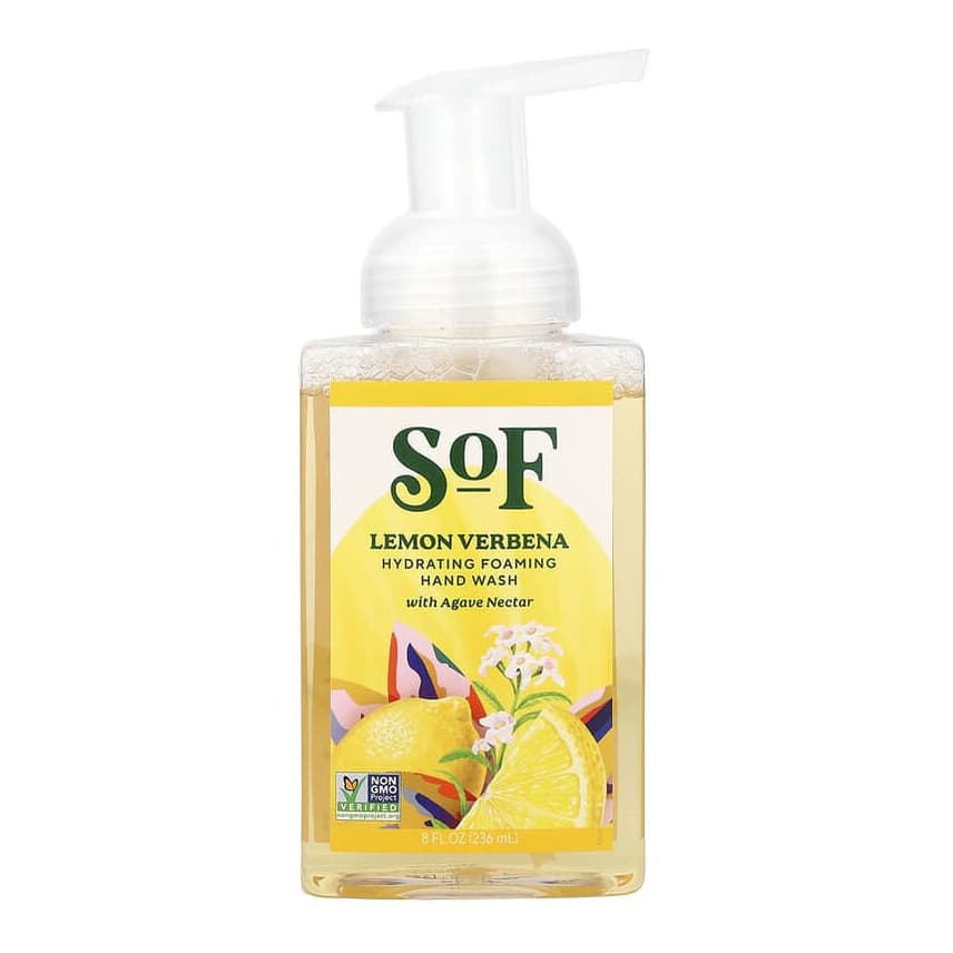 Hydrating Foaming Hand Wash with Agave Nectar, Lemon Verbena