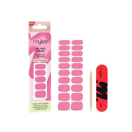Gel Nail Wraps Peony x20 Wraps