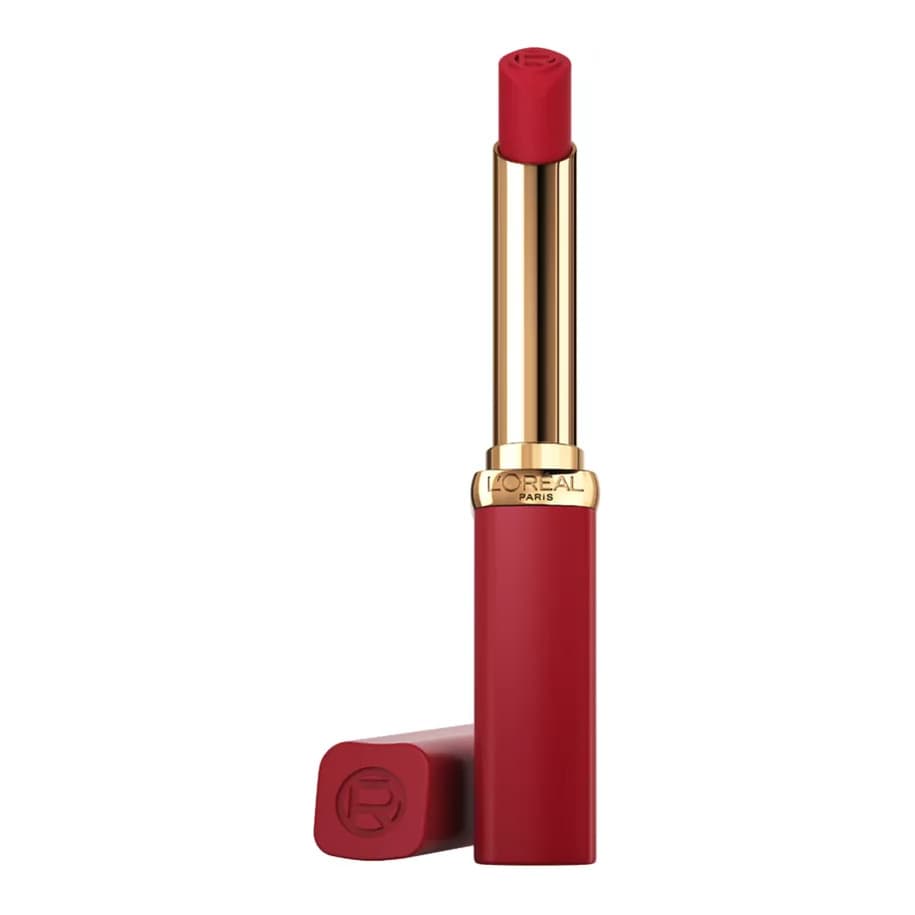 Paris Color Riche Intense Volume Matte, 16hr volumizing matte lipstick, #300 rouge confident