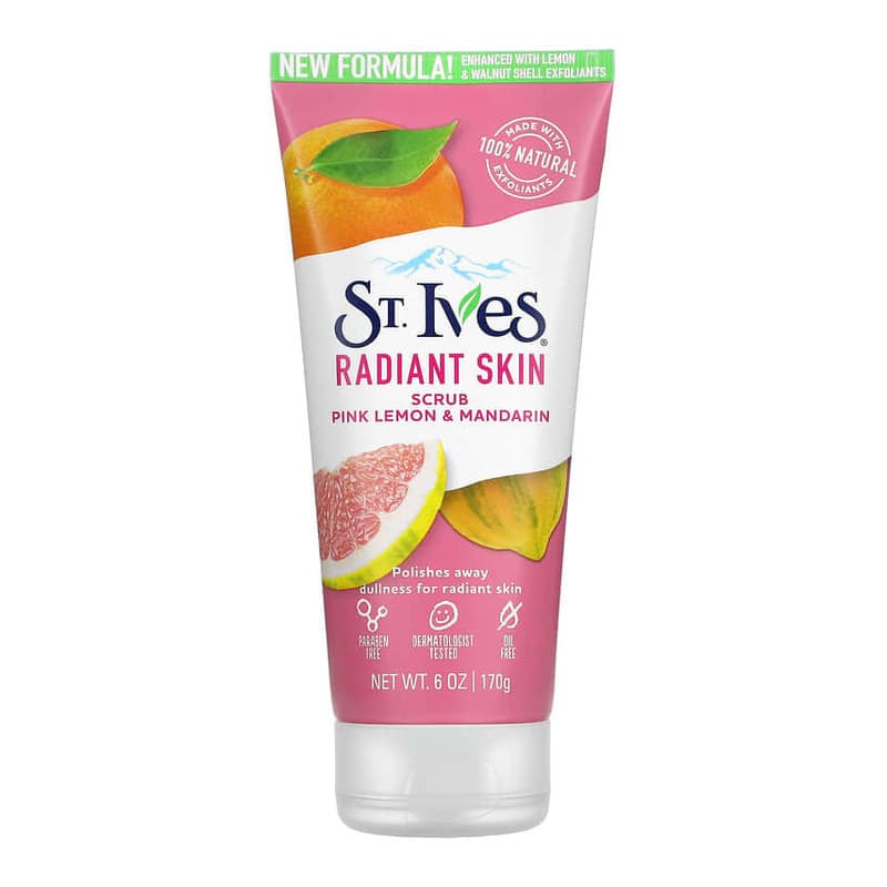 Radiant Skin Scrub, Pink Lemon & Mandarin