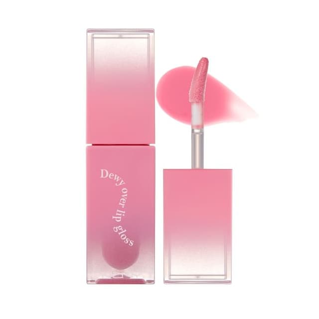 Dewy Over Lip Gloss, #01 Ballerina pink