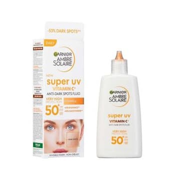Ambre Solaire Super UV Vitamin Cg Facial SPF50+ Fluid