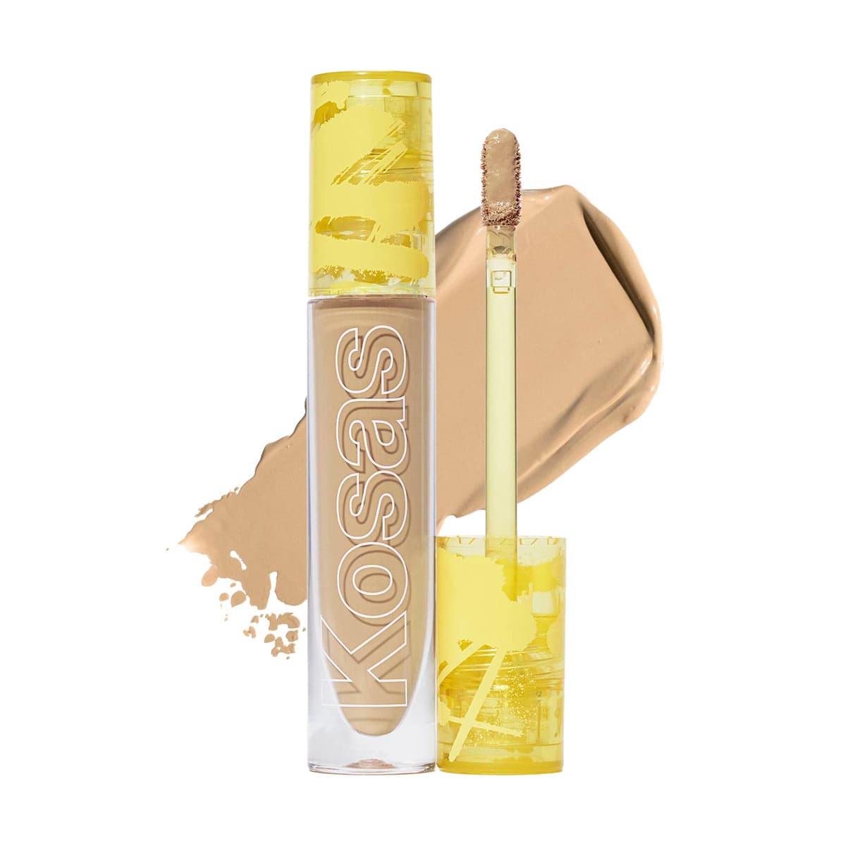 Revealer Super Creamy + Brightening Concealer with Caffeine and Hyaluronic Acid, Tone 6.5 O