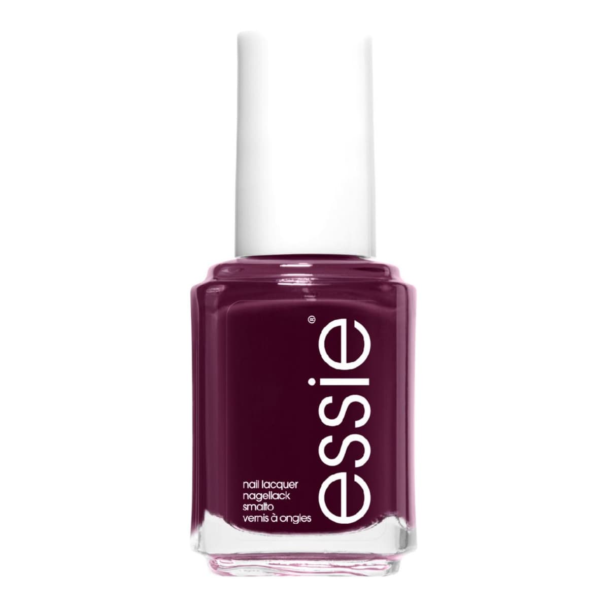 Nail Polish 44 Bahama Mama Burgundy Rich Deep Plum Red Colour, Original High Shine and High Coverage Nail Polish