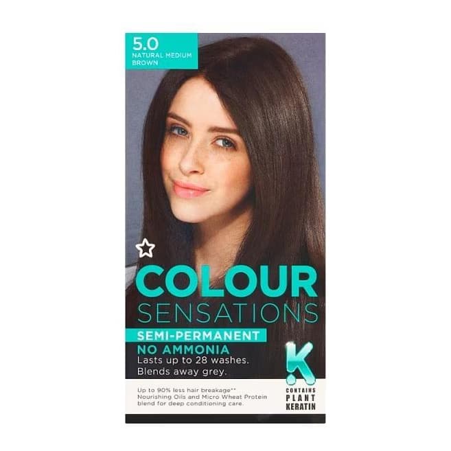 Sensations Natural Medium Brown 5.0