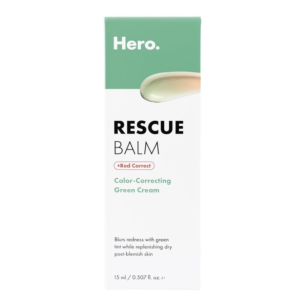Rescue Balm +Red Correct Color-Correcting Green Cream