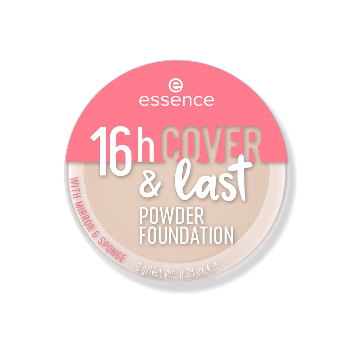 16h Cover & Last Powder Foundation, #03 Bright Beige