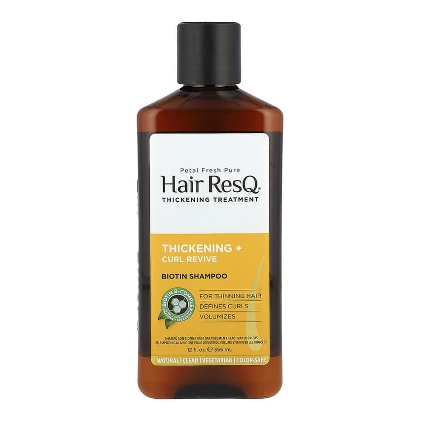 Hair ResQ®, Thickening Treatment, Biotin Shampoo