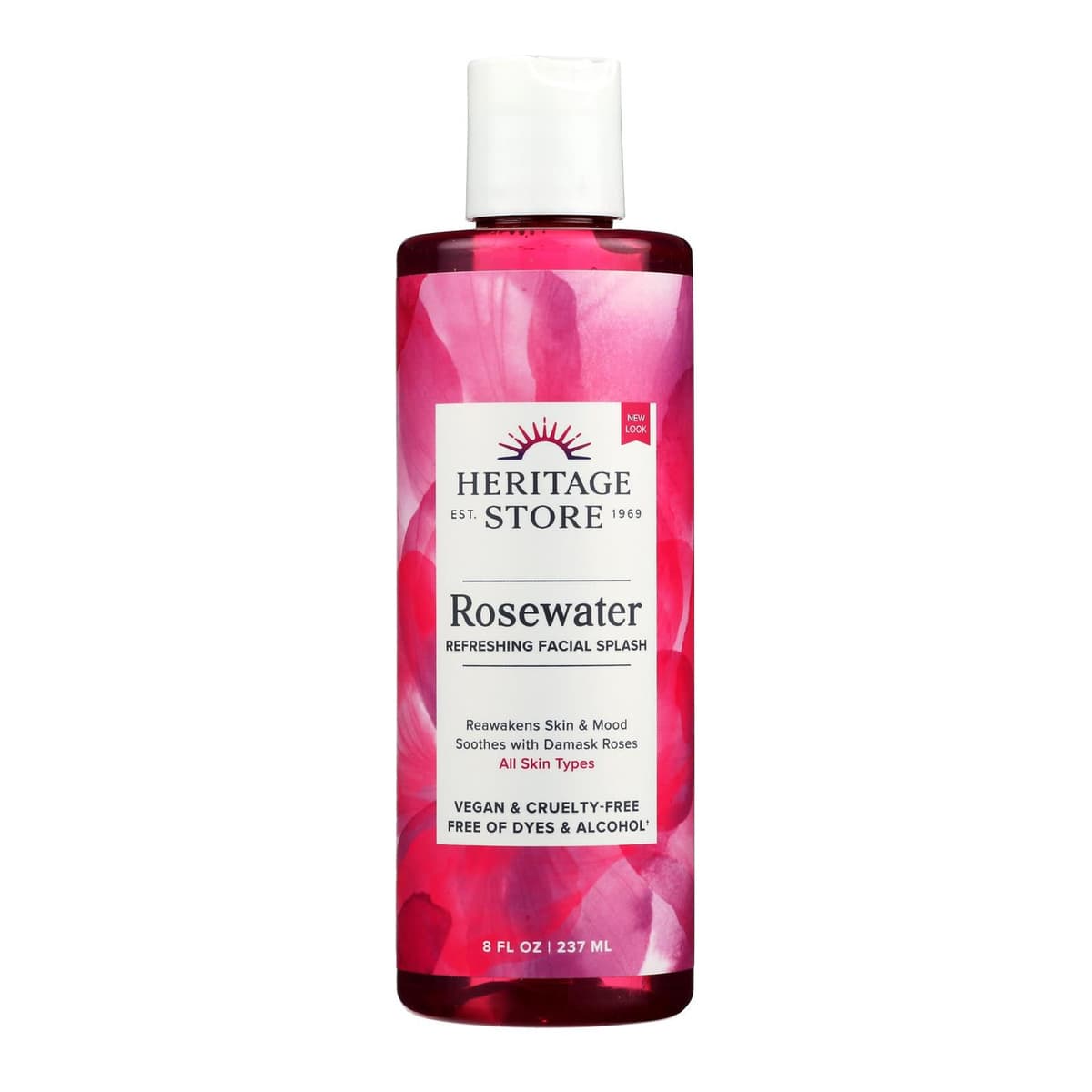 Rosewater Refreshing Facial Splash - 8 fz