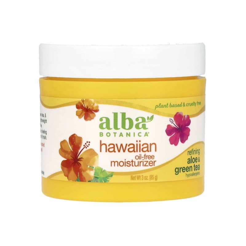 Hawaiian Oil Free Moisturizer, Refining Aloe & Green Tea