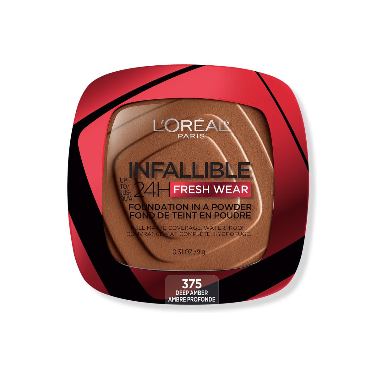 Infallible 24H Fresh Wear Foundation In A Powder, #375 Deep Amber