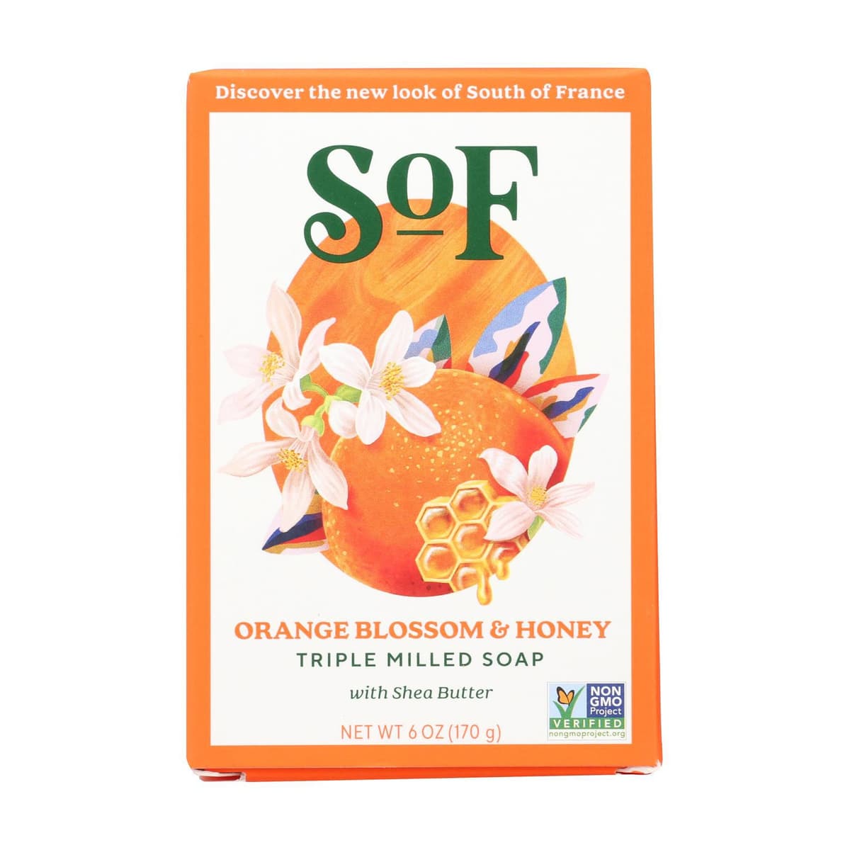 Orange Blossom and Honey Triple Milled Soap