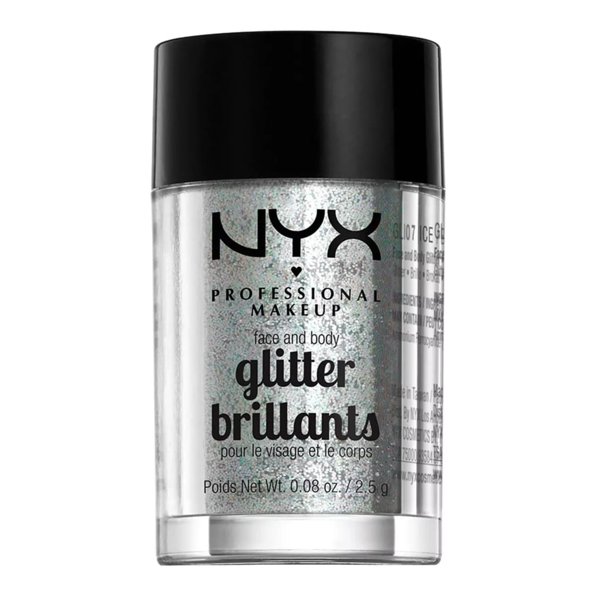 Face and Body Glitter, Ice