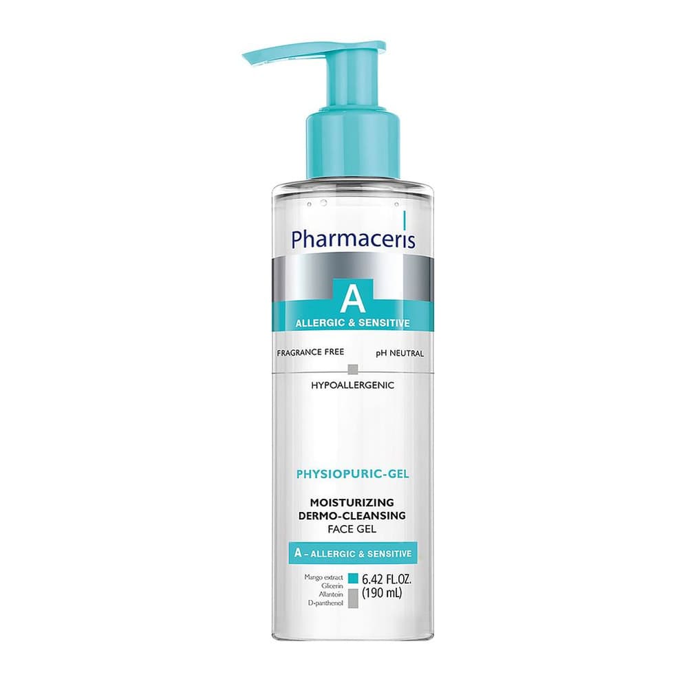 Moisturizing Dermo-Cleansing Face Gel for Sensitive Skin