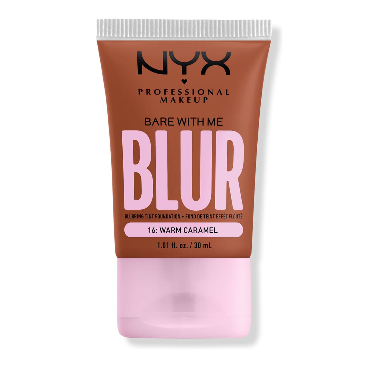 Bare With Me Blur Tint Soft Matte Foundation, #16: Warm Caramel
