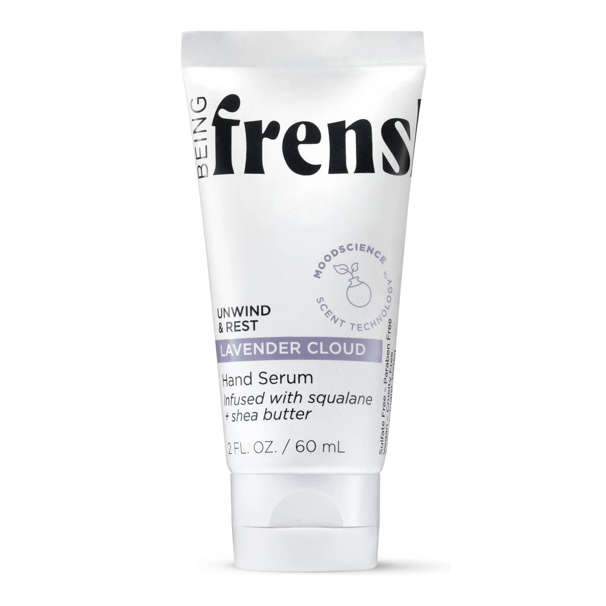 Hydrating Hand Serum Lotion with Squalane & Shea Butter Floral Lavender Cloud