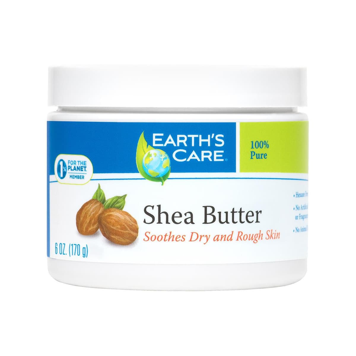 Earth's Care Shea Butter - 100 Percent Pure - Natural
