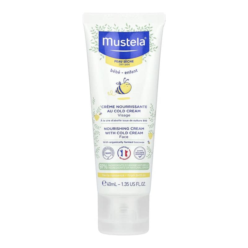 Baby, Nourishing Face Cream with Cold Cream, For Dry Skin