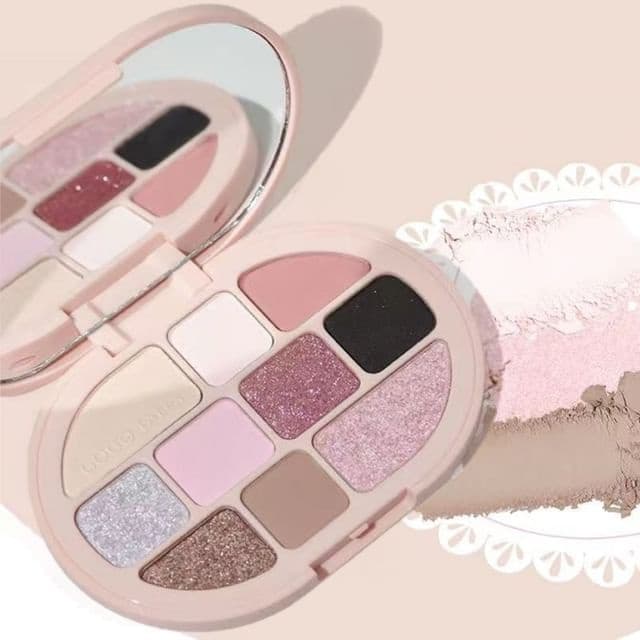 Special Edition 10 Color Eyeshadow, #G04 Pink Smoky