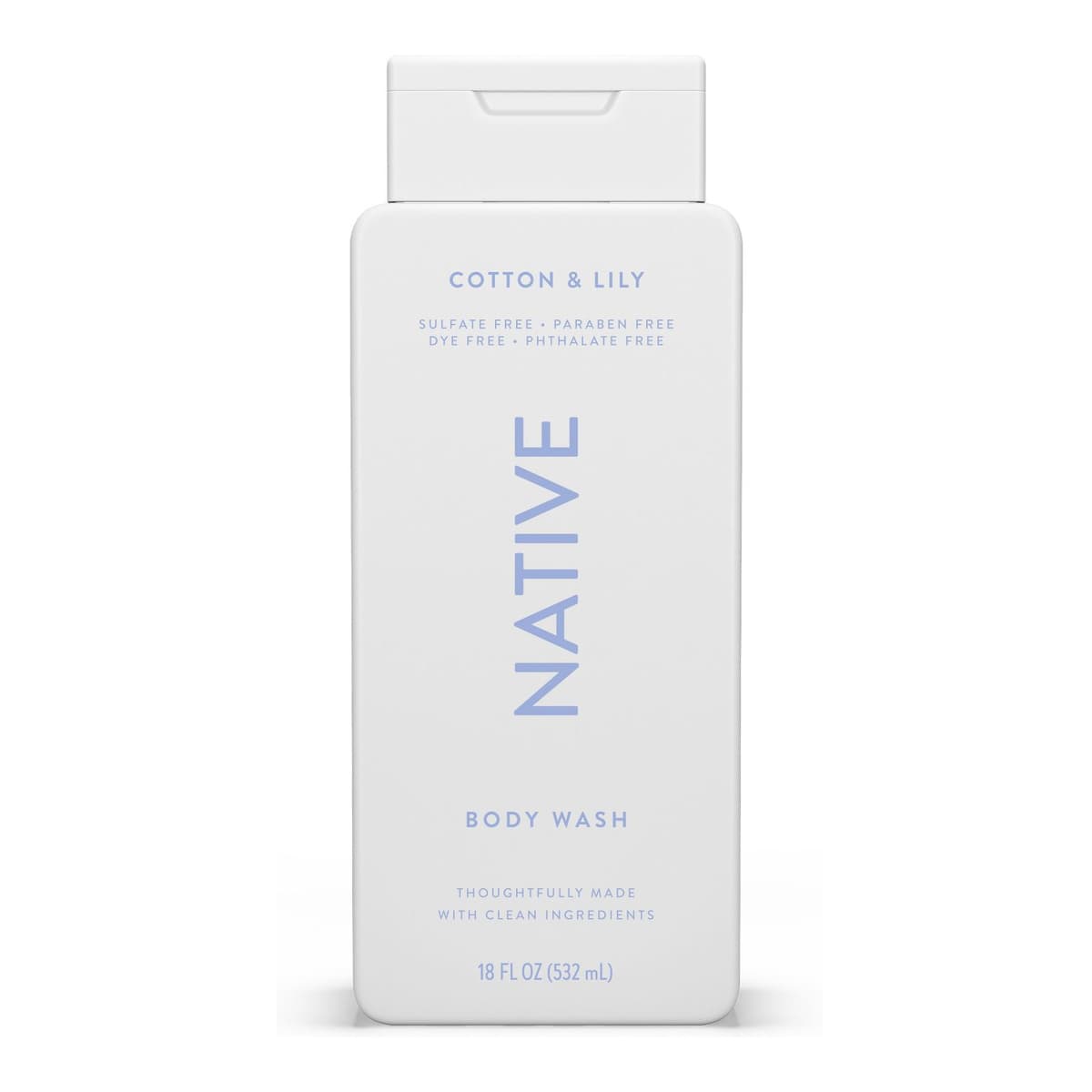 Body Wash for Women & Men - Cotton & Lily - Sulfate Free