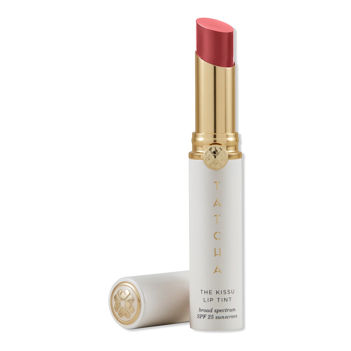 The Kissu Lip Tint SPF 25 Creamy Buildable Tinted Lip Sunscreen, Plum Blossom