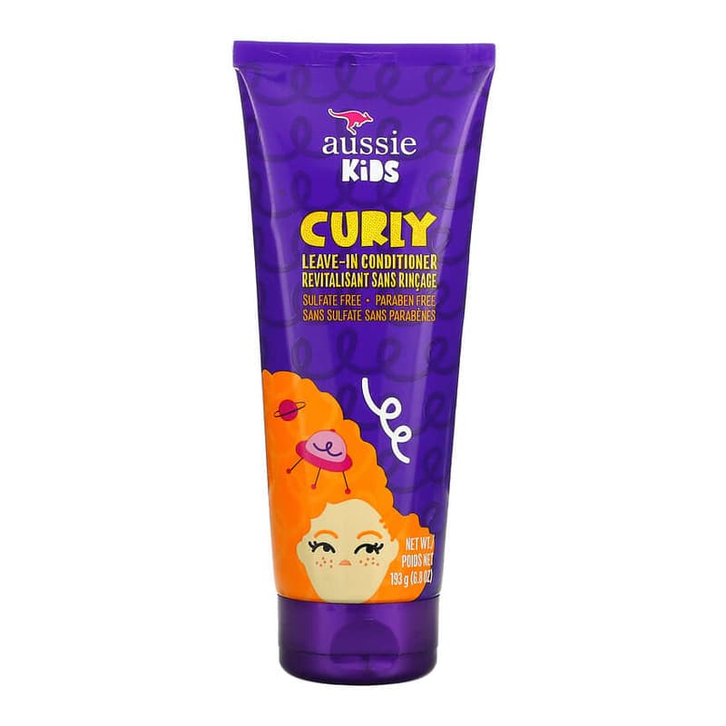 Kids, Curly Leave-In Conditioner, Sunny Tropical Fruit