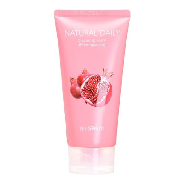 Natural Daily Cleansing Foam, Pomegranate