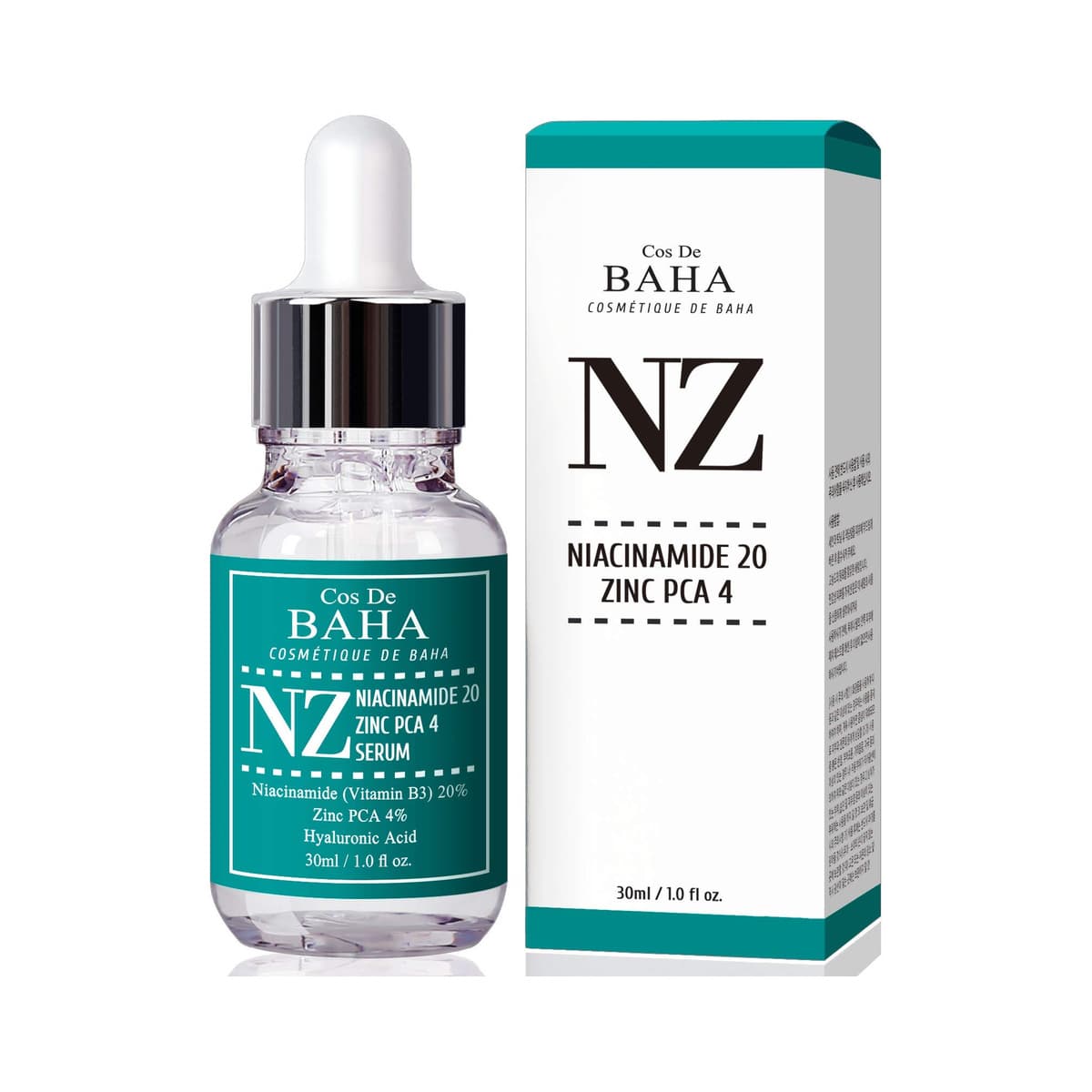 NZ Niacinamide 20 Zinc PCA 4 Serum