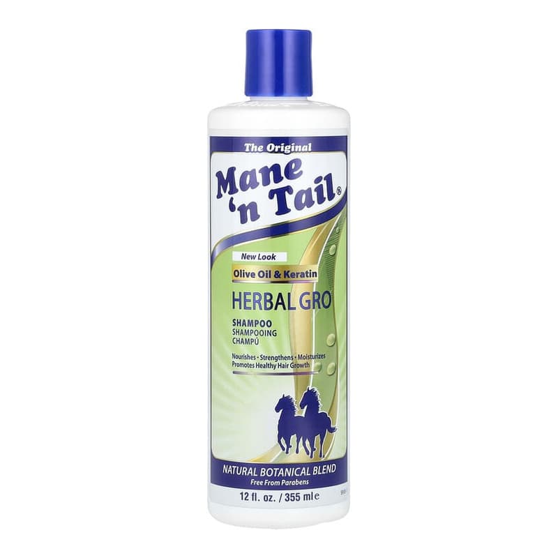 Herbal Gro Shampoo, Olive Oil & Keratin