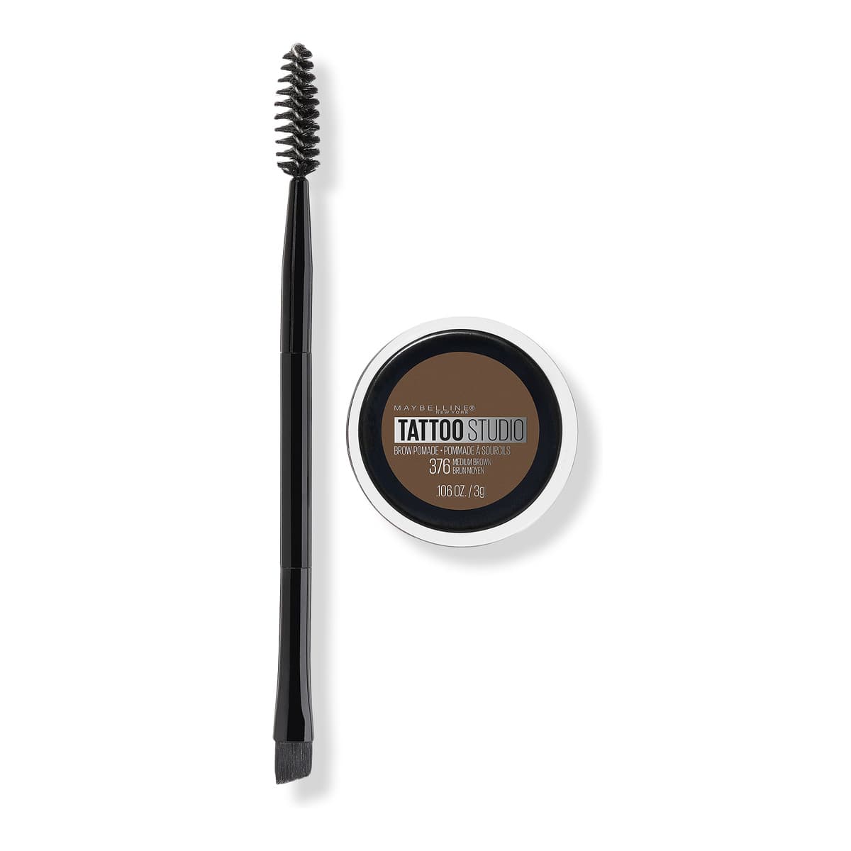 TattooStudio Brow Pomade, Medium Brown