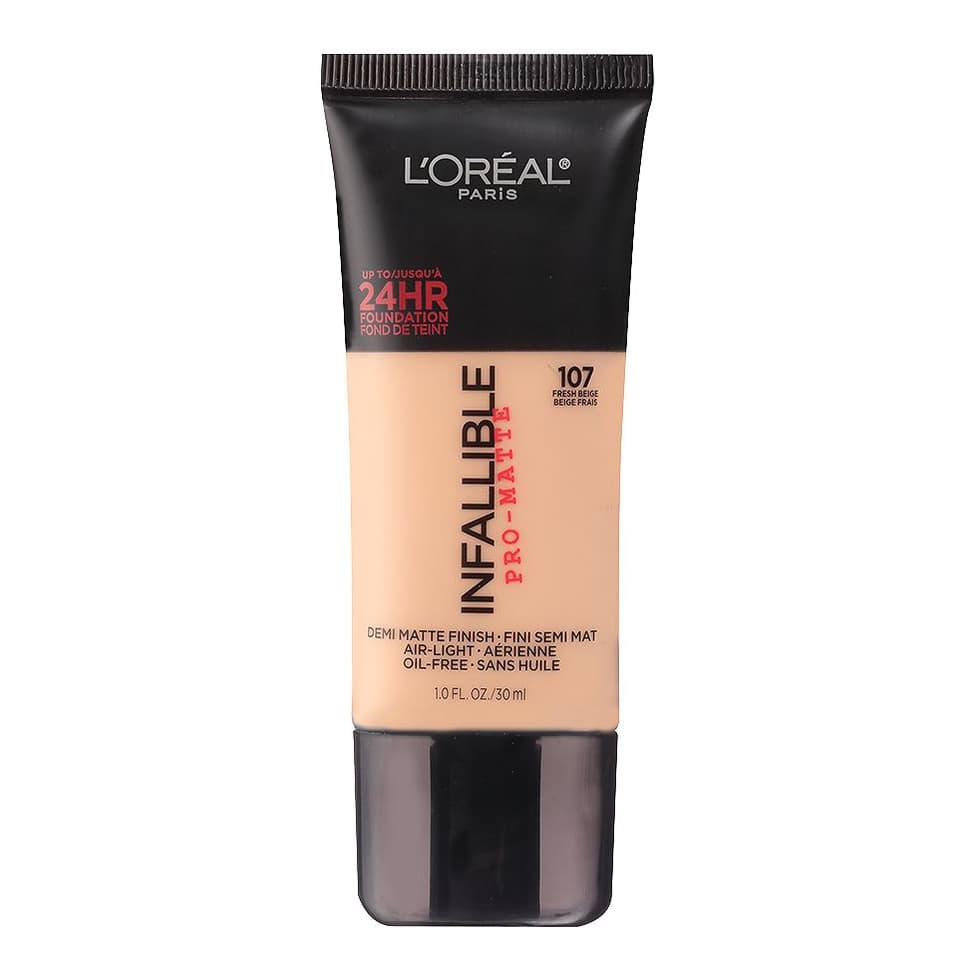 Pro-Matte Liquid Foundation Makeup, Fresh Beige