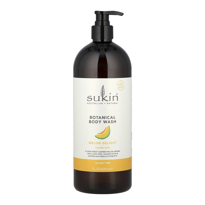 Botanical Body Wash, All Skin Types, Melon Delight