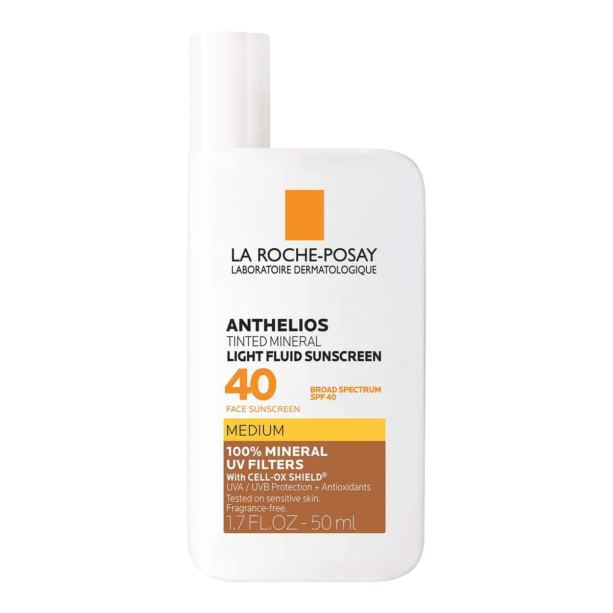 Anthelios Tinted Mineral Light Fluid SPF 40, Medium