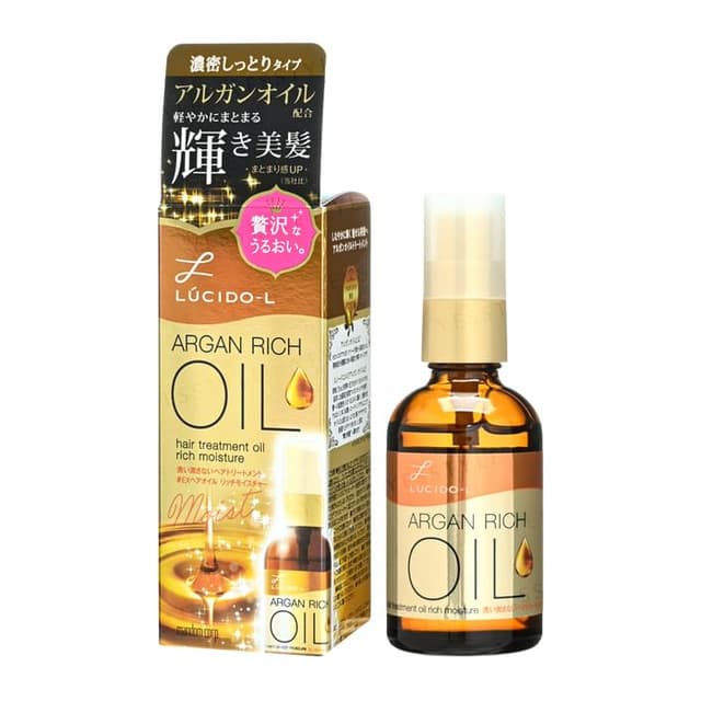 Lucido-L Argan Rich Hair Treatment Oil Rich Moisture