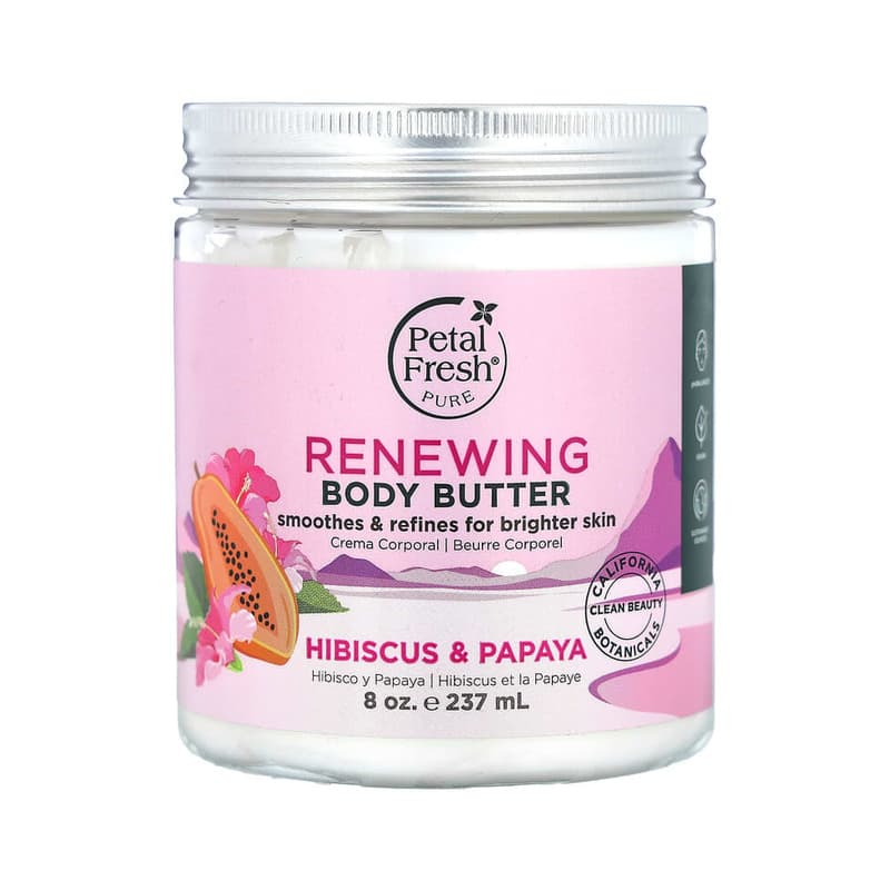 Pure, Renewing Body Butter, Hibiscus & Papaya