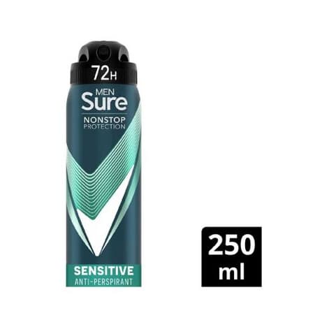 Men Nonstop Protection Anti-Perspirant Aerosol Sensitive