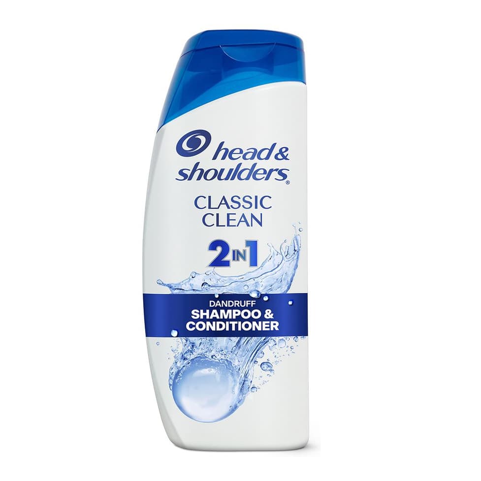 2 in 1 Dandruff Shampoo and Conditioner, Anti-Dandruff Treatment Fresh Classic Clean