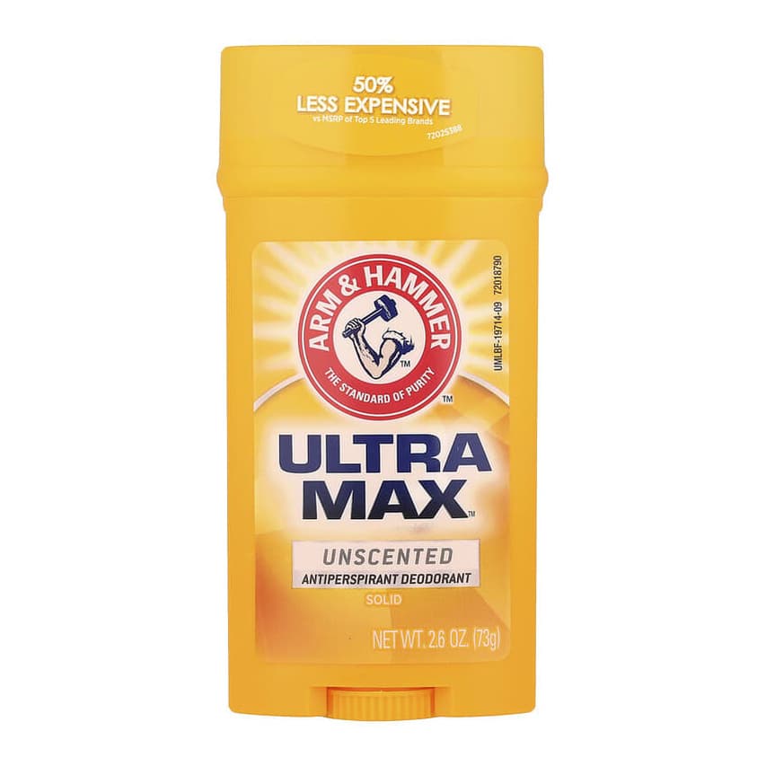 Ultra Max™, Antiperspirant Deodorant Solid, Unscented
