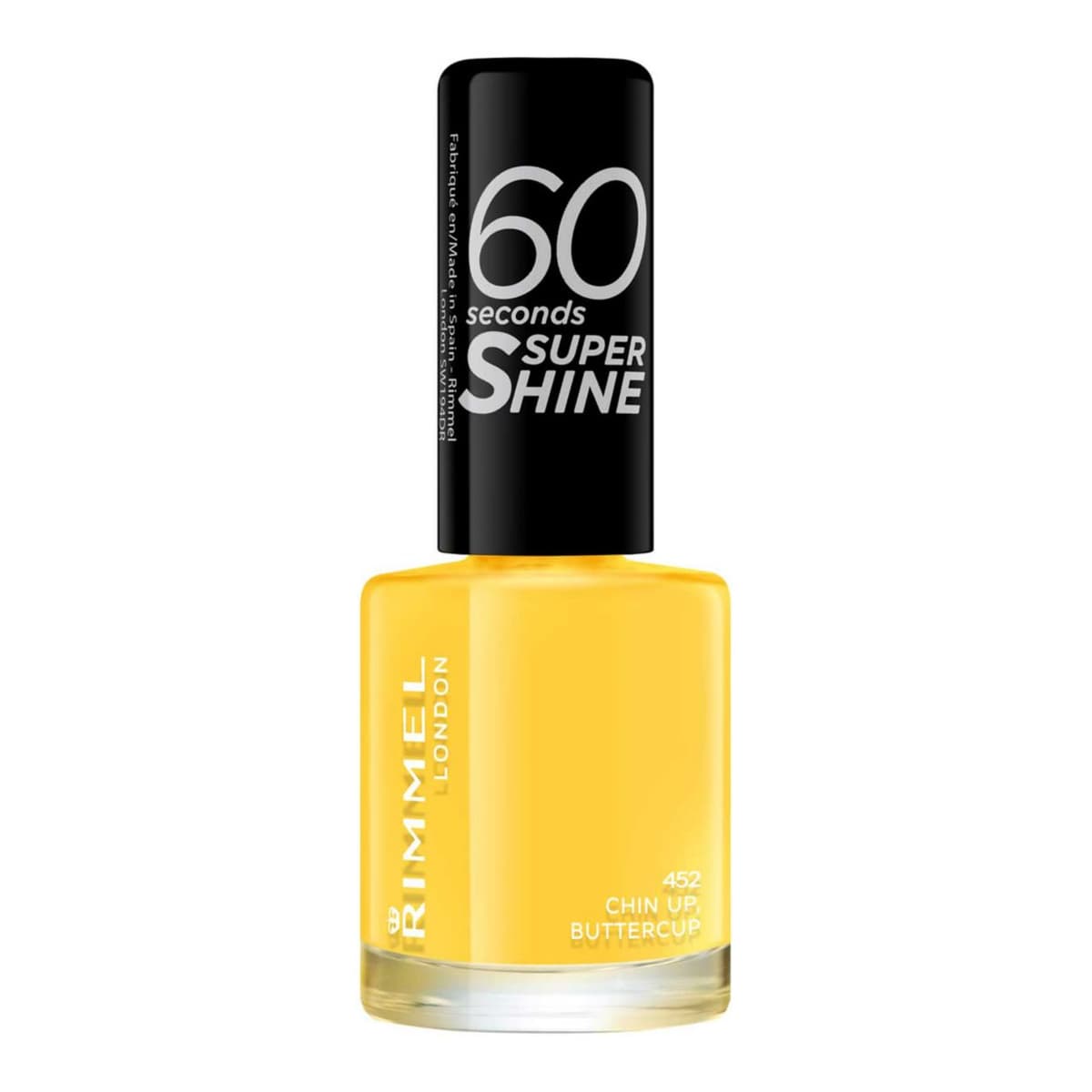 60 Seconds Super Shine Nail Polish Chin Up, Buttercup