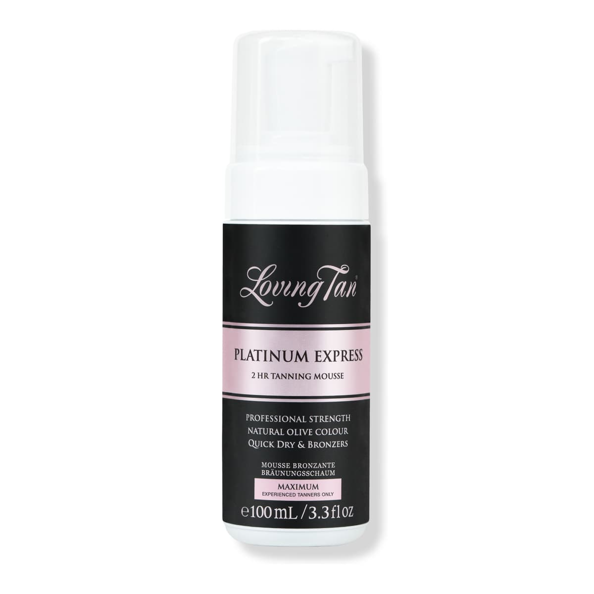 Platinum 2 HR Express Self Tanning Mousse