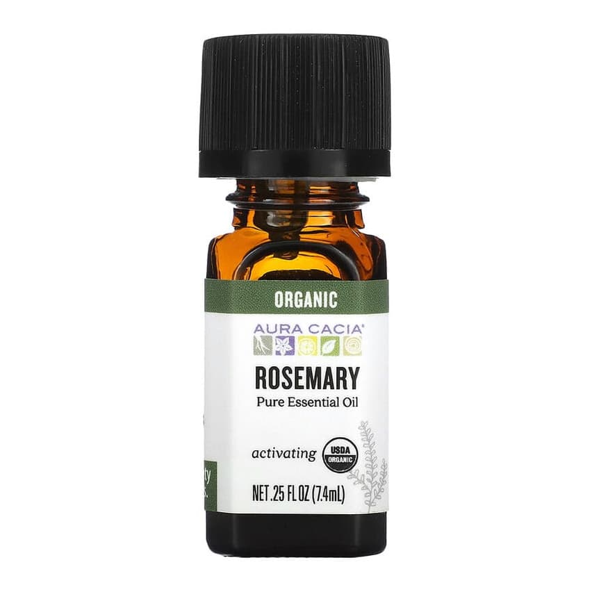 Pure Essential Oil, Organic Rosemary