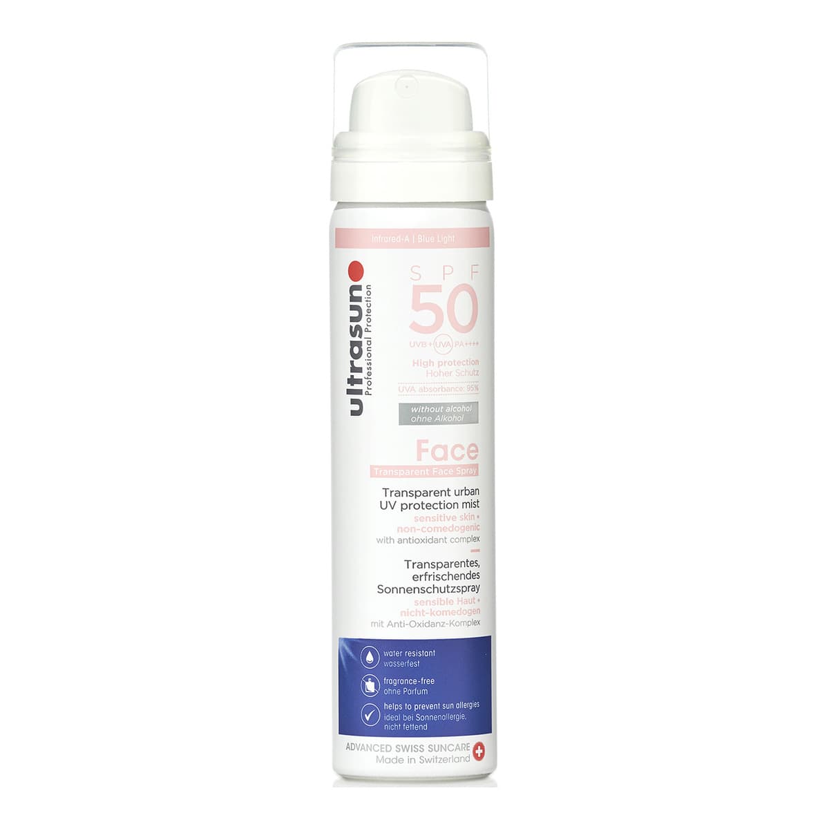 SPF50 UV Face & Scalp Mist