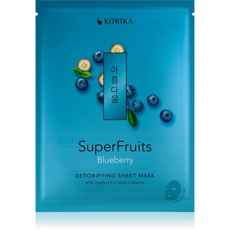 SuperFruits Blueberry - Detoxifying Sheet Mask