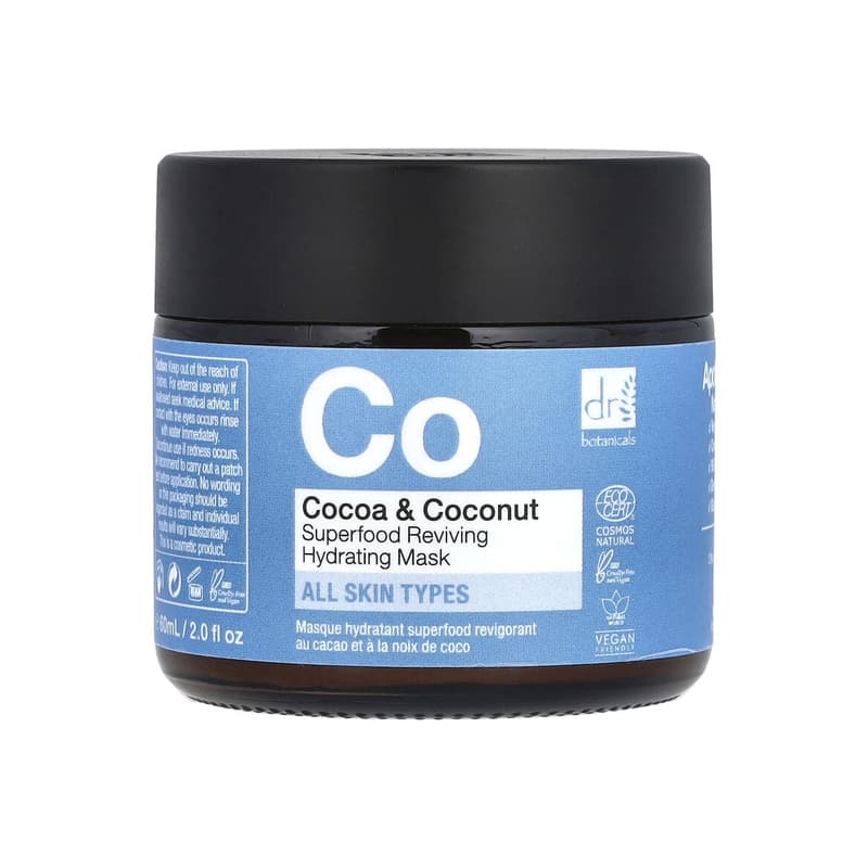Superfood Reviving Hydrating Beauty Mask, Cocoa & Coconut