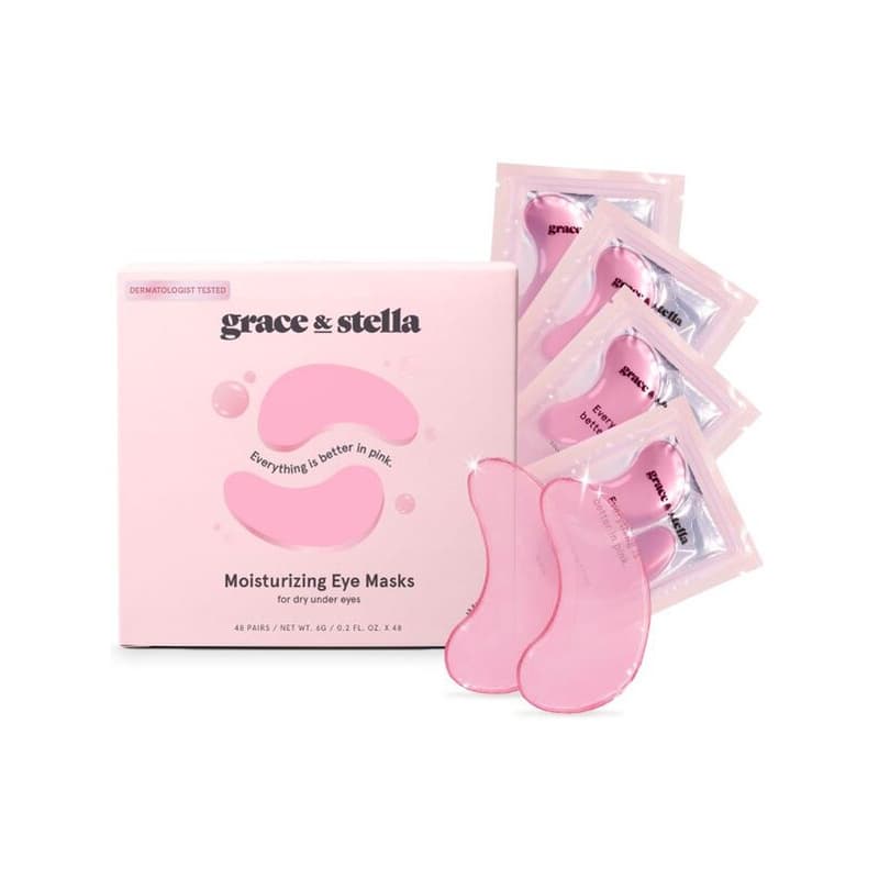 Under Eye Mask - Vegan, Pink