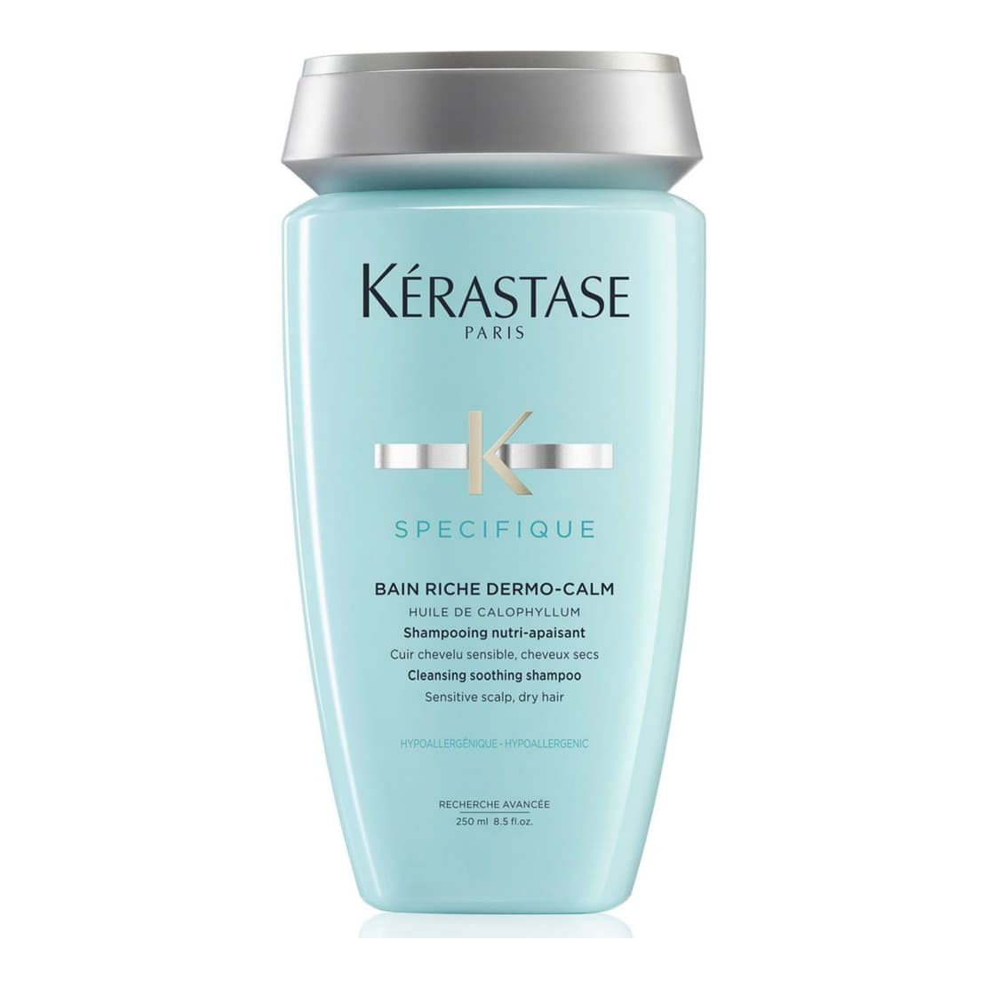 Kérastase Specifique, Cleansing Shampoo, For Sensitive Scalps and Dry Hair, With Glycerine, Bain Riche Dermo-Calm